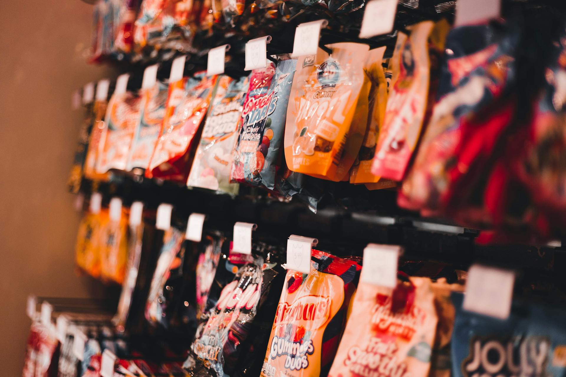 Shlef Edible Candy Bags