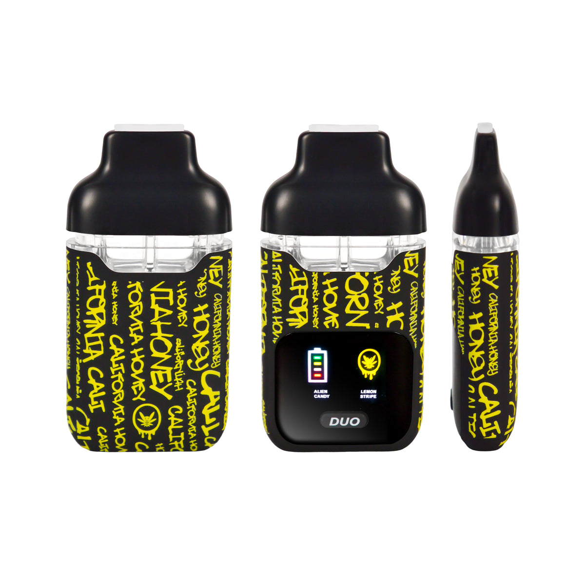California Honey DUO Switch DUAL Chamber Disposable Vape 2G Chamber USA Stock 2ML Carts 20 Flavors Device Type-C (500 Units / Per Lot)