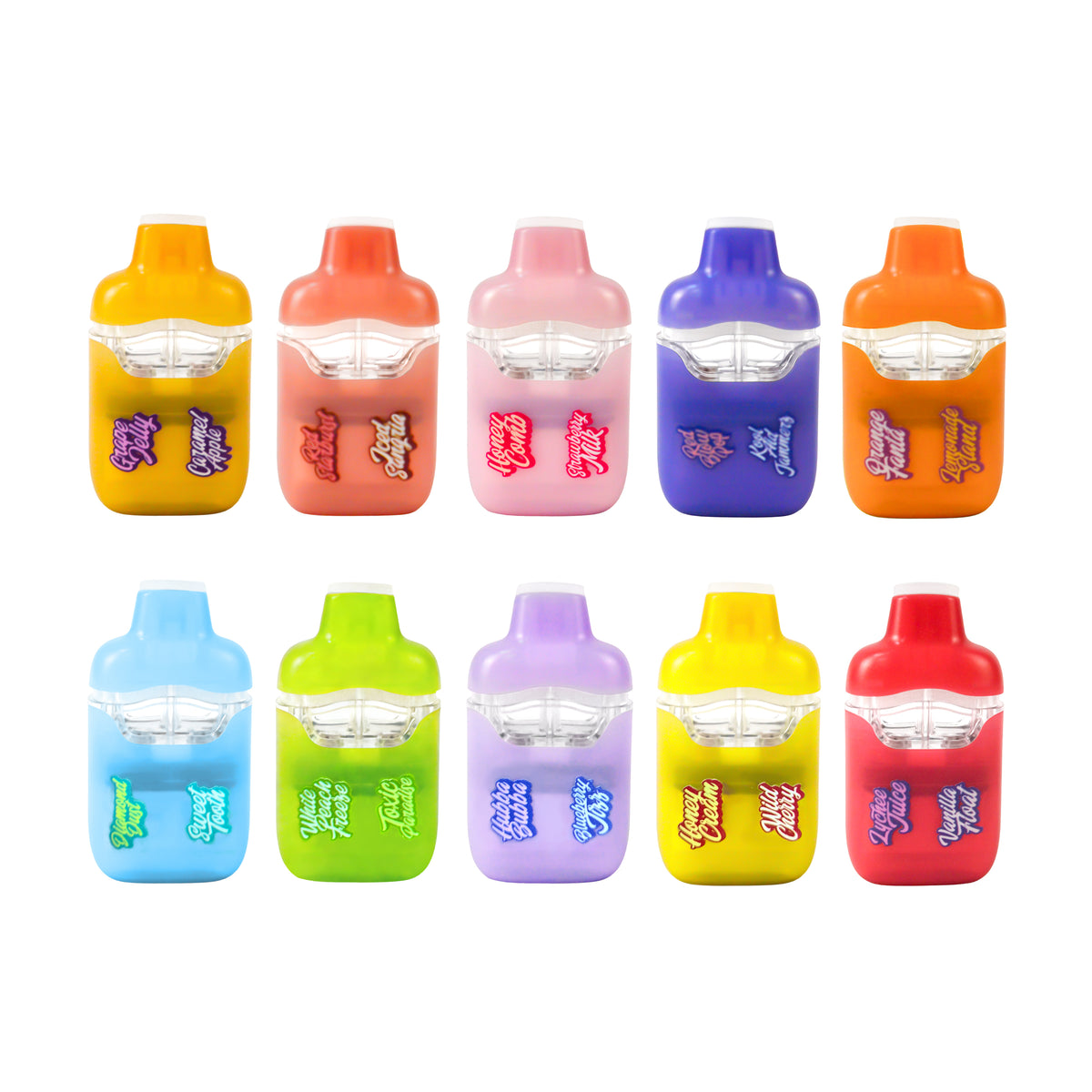 RUNTZ Switch DUAL Chamber Disposable Vape 2G USA Stock 2 in 1 2ML Carts RUNTS Flavors Device Type-C (1000 Units / Per Lot)