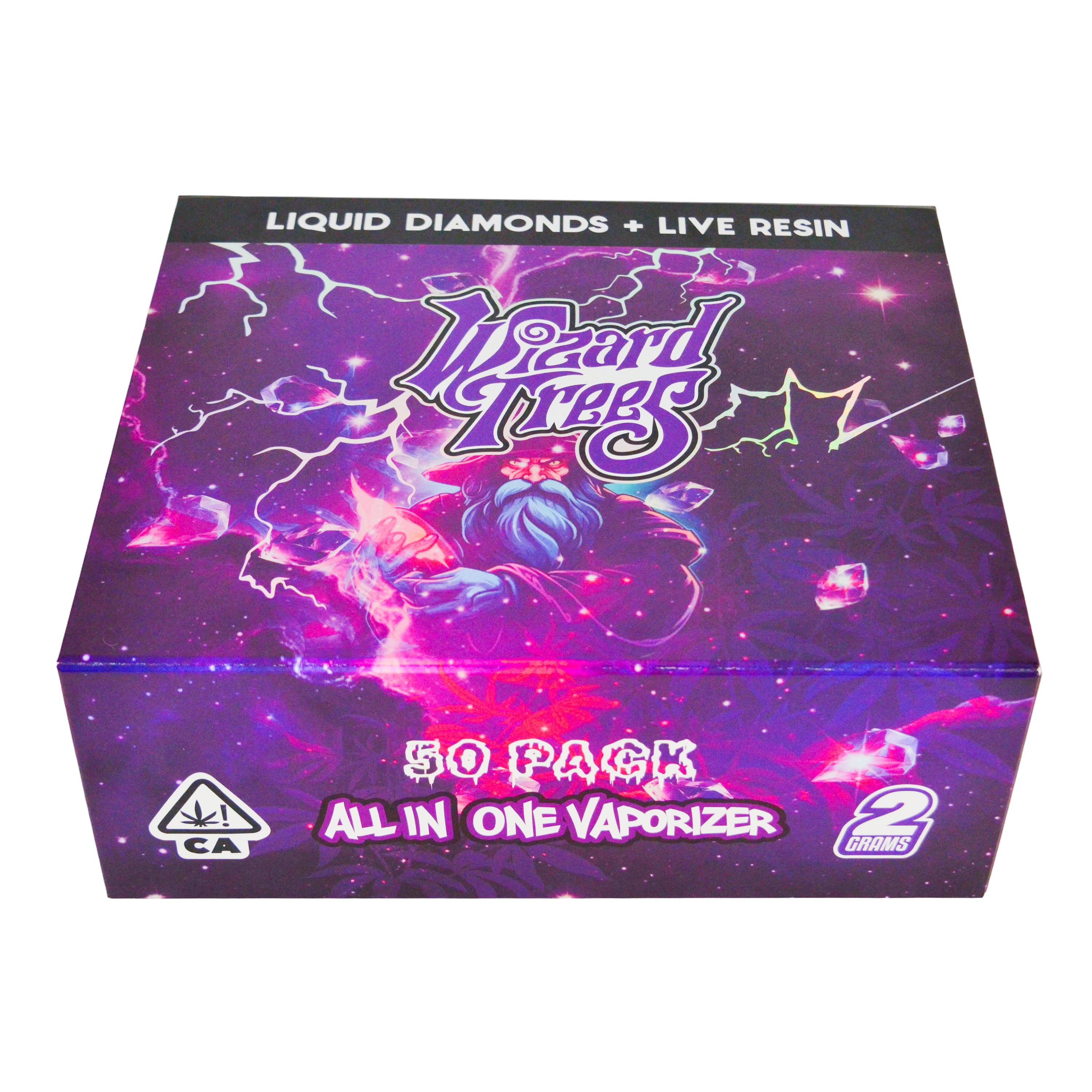 Wizard Trees Disposable Vape 2G Postless Disposable Vapes (500 Units / Per Lot)