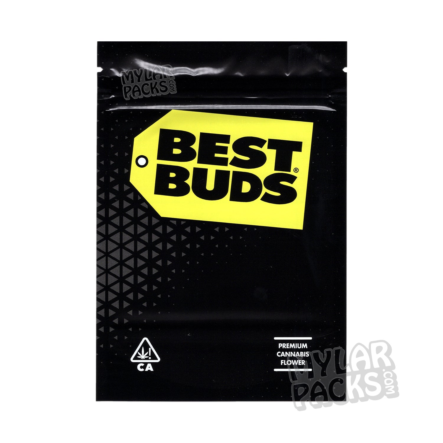 Best Buds Universal Empty Mylar Bag Premium Flower Dry Herb Packaging