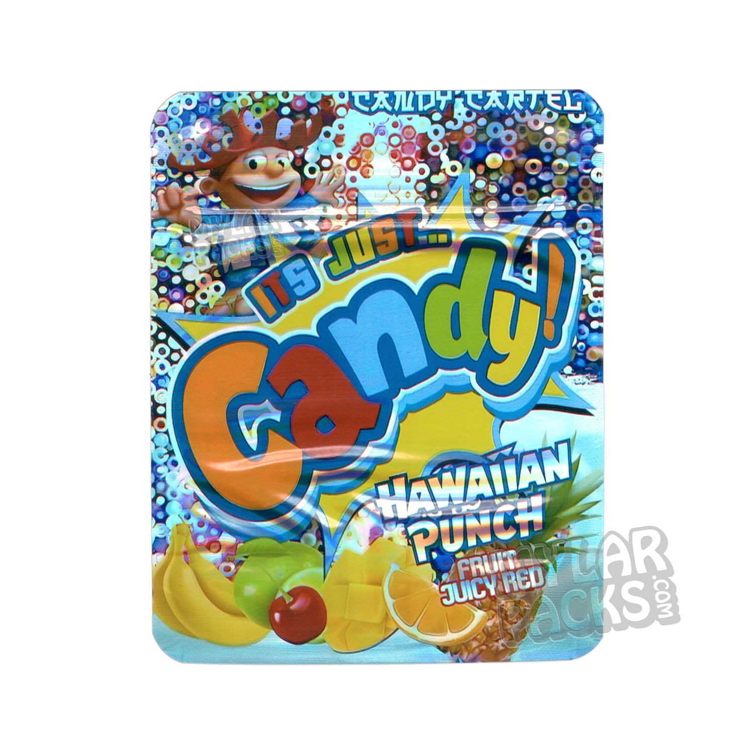 Hawaiian Punch de Candy Cartel Bolsa de Mylar universal vacía Embalaje de flores comestibles