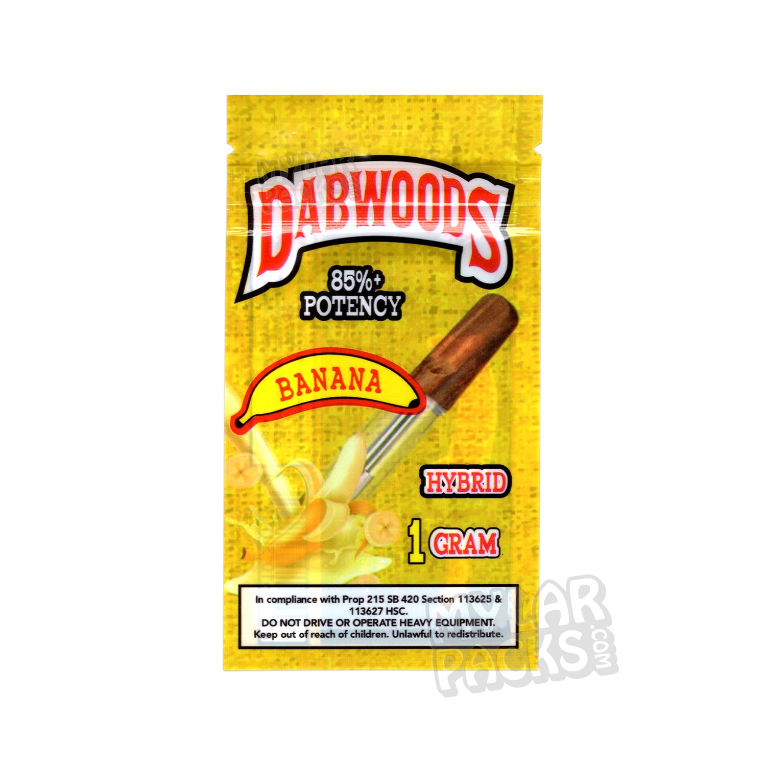 Bolsa de embalaje para cartuchos de vapeo vacíos individuales Dabwoods de 1 g, cartucho de cerámica con puntas de madera
