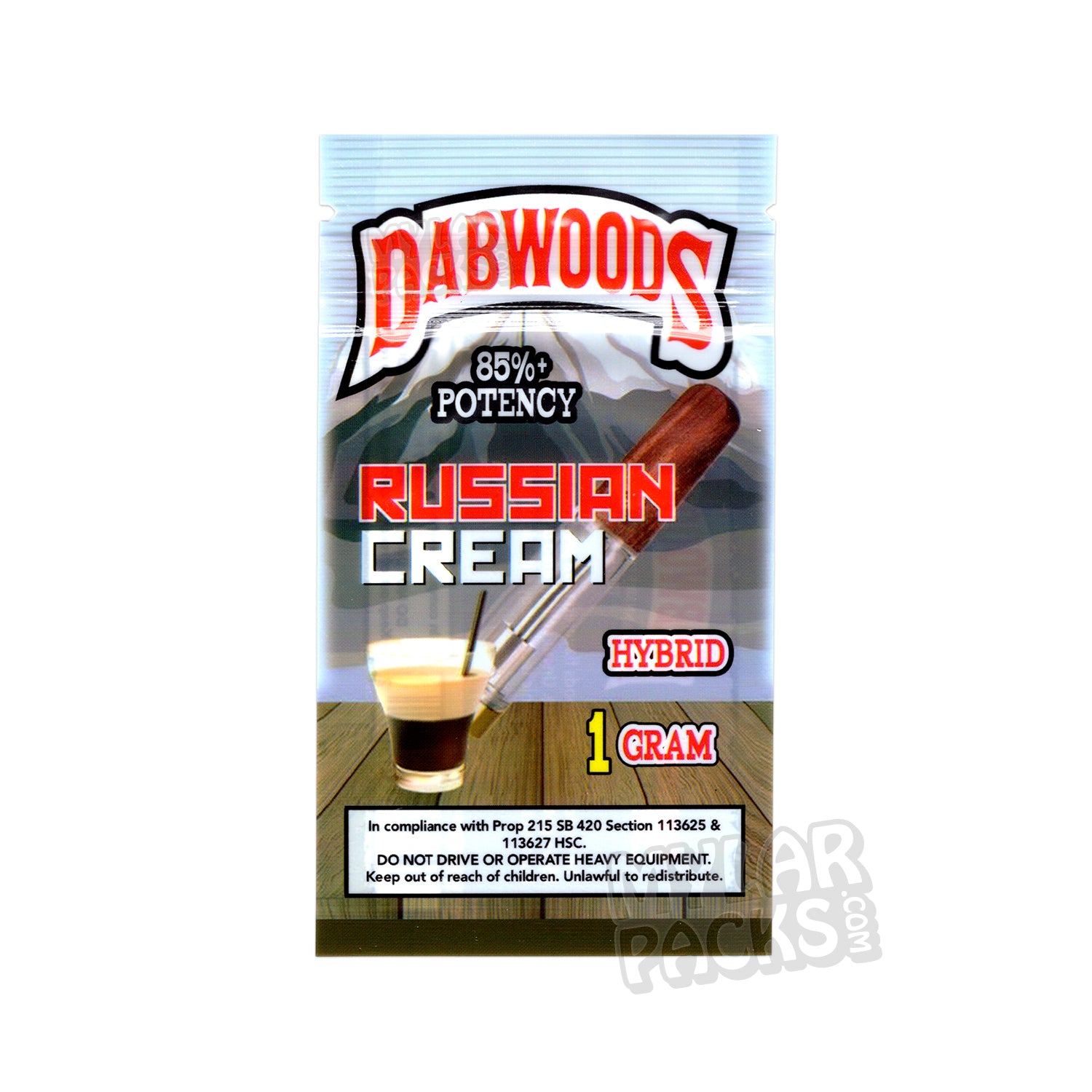 Bolsa de embalaje para cartuchos de vapeo vacíos individuales Dabwoods de 1 g, cartucho de cerámica con puntas de madera