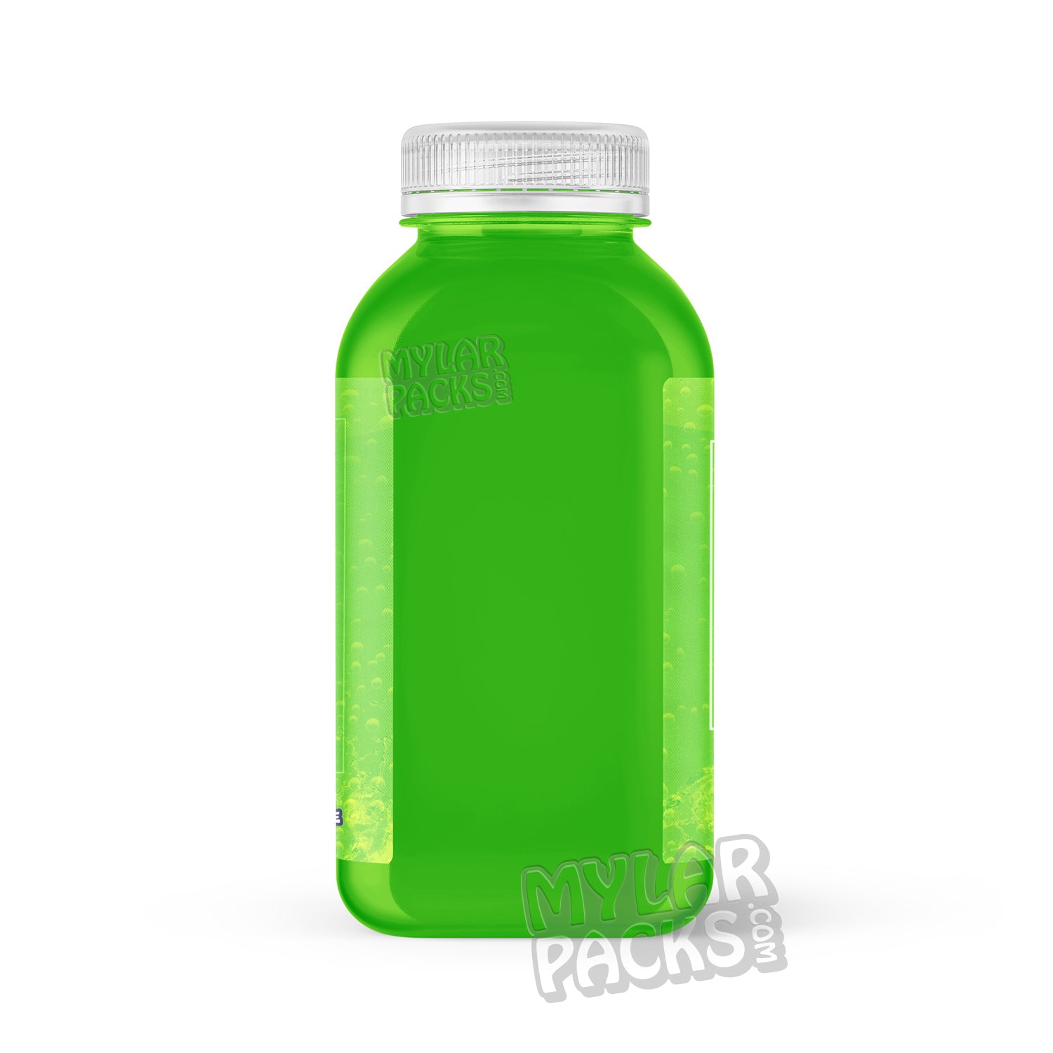 Etiqueta adhesiva envolvente para bebida infusionada con Kool-Aid 420 Kush de manzana verde (500 mg) (15,24 cm x 7,94 cm)