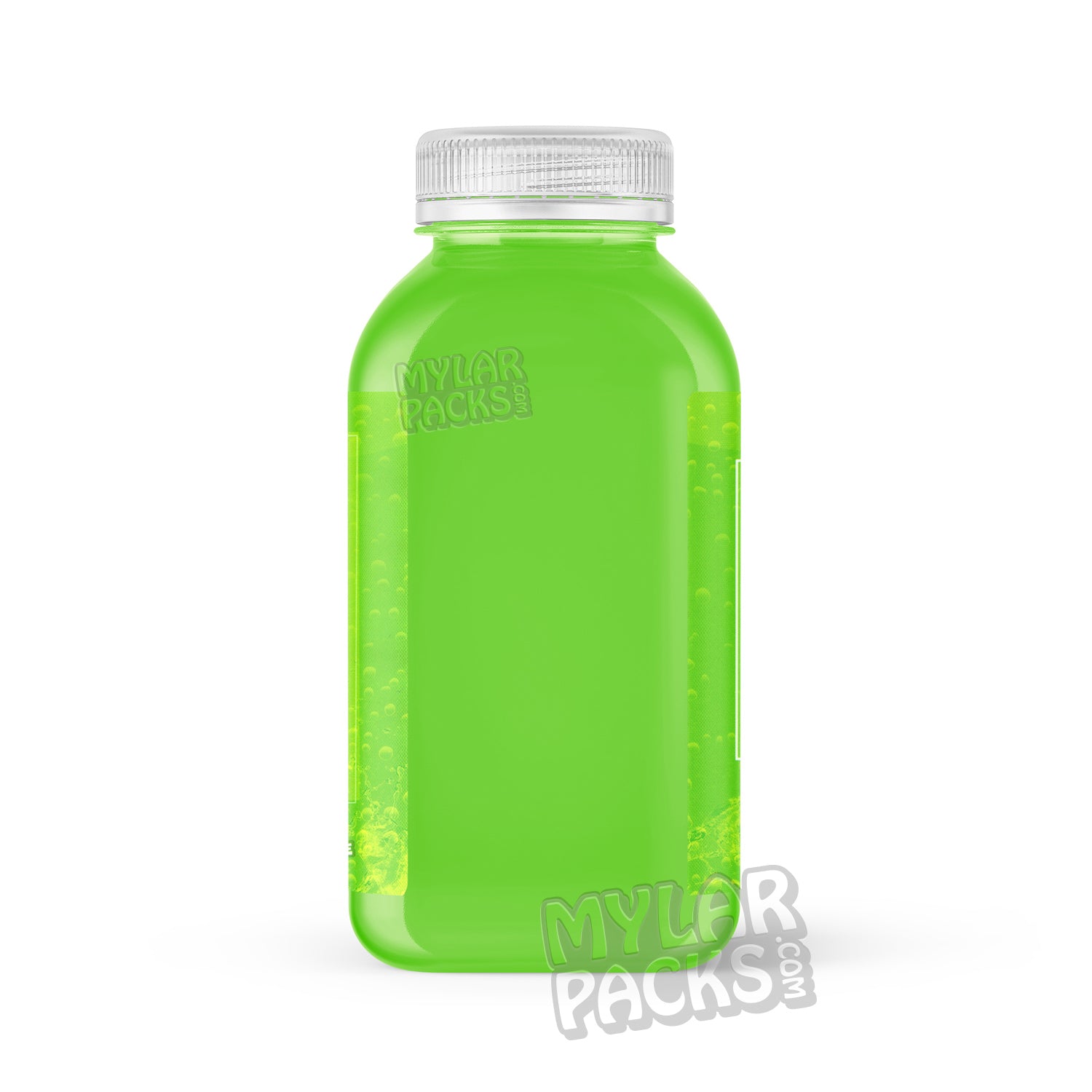 Etiqueta adhesiva envolvente para bebida infusionada con Kool-Aid 420 Kush de limón y lima (500 mg) (15 x 7 cm)