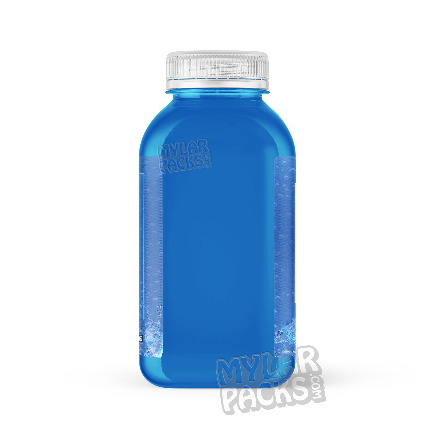 Etiqueta adhesiva envolvente para bebida infusionada con Kool-Aid 420 Kush de frutos rojos (500 mg) (15 x 7 cm)
