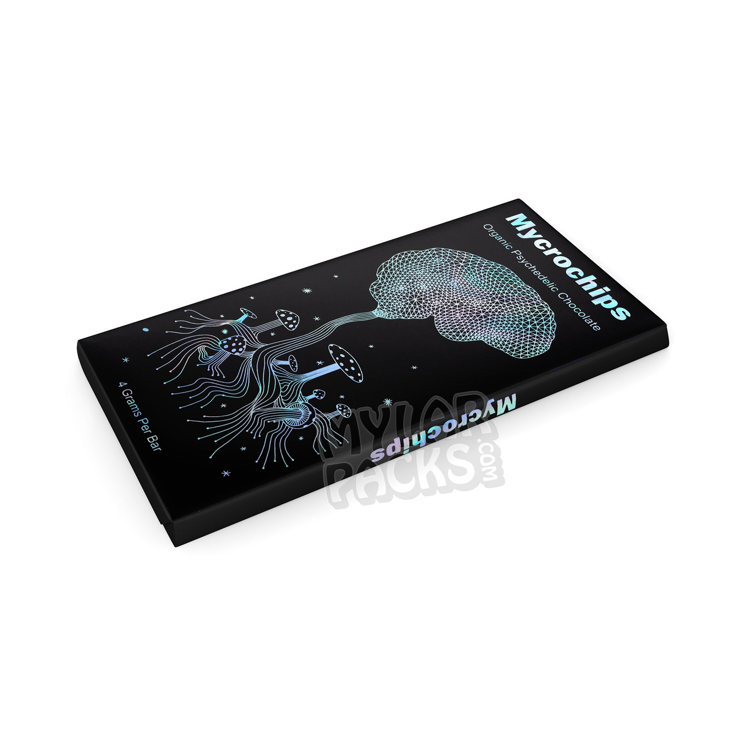 Mycrochips Magic Mushrooms Chocolate Bar Empty Shrooms Psilocybin Packaging
