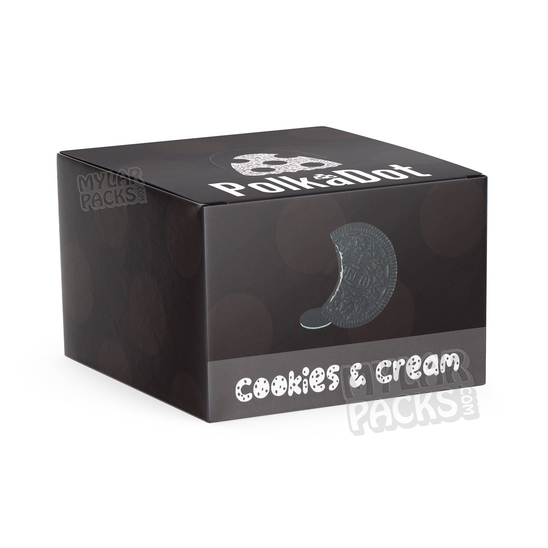 Polkadot 2024 Cookies n' Cream Magic Mushrooms Bar Empty Shrooms Packaging