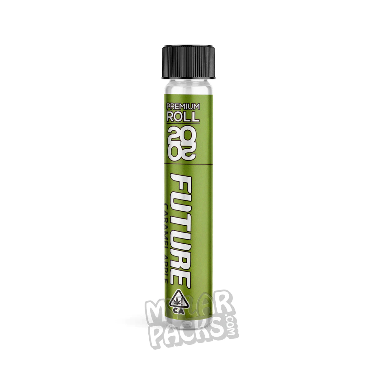 2020 Future Caramel Apple Premium Single Empty Preroll with Pyrex Glass Tube Herb Packaging
