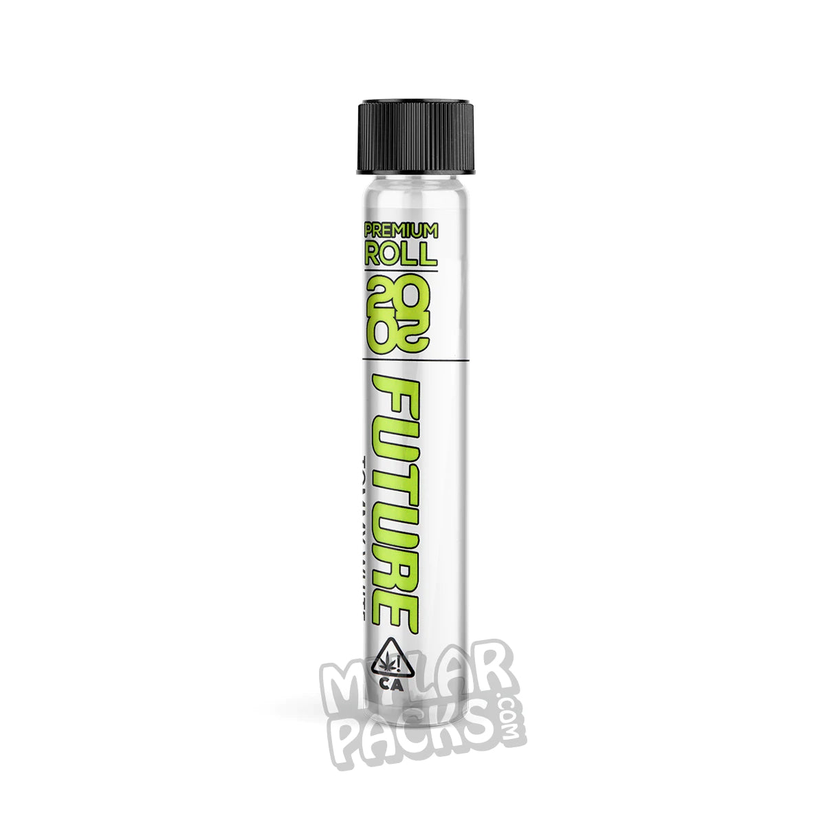 Preroll vacío individual Future Tommy White Premium 2020 con tubo de vidrio Pyrex para hierbas