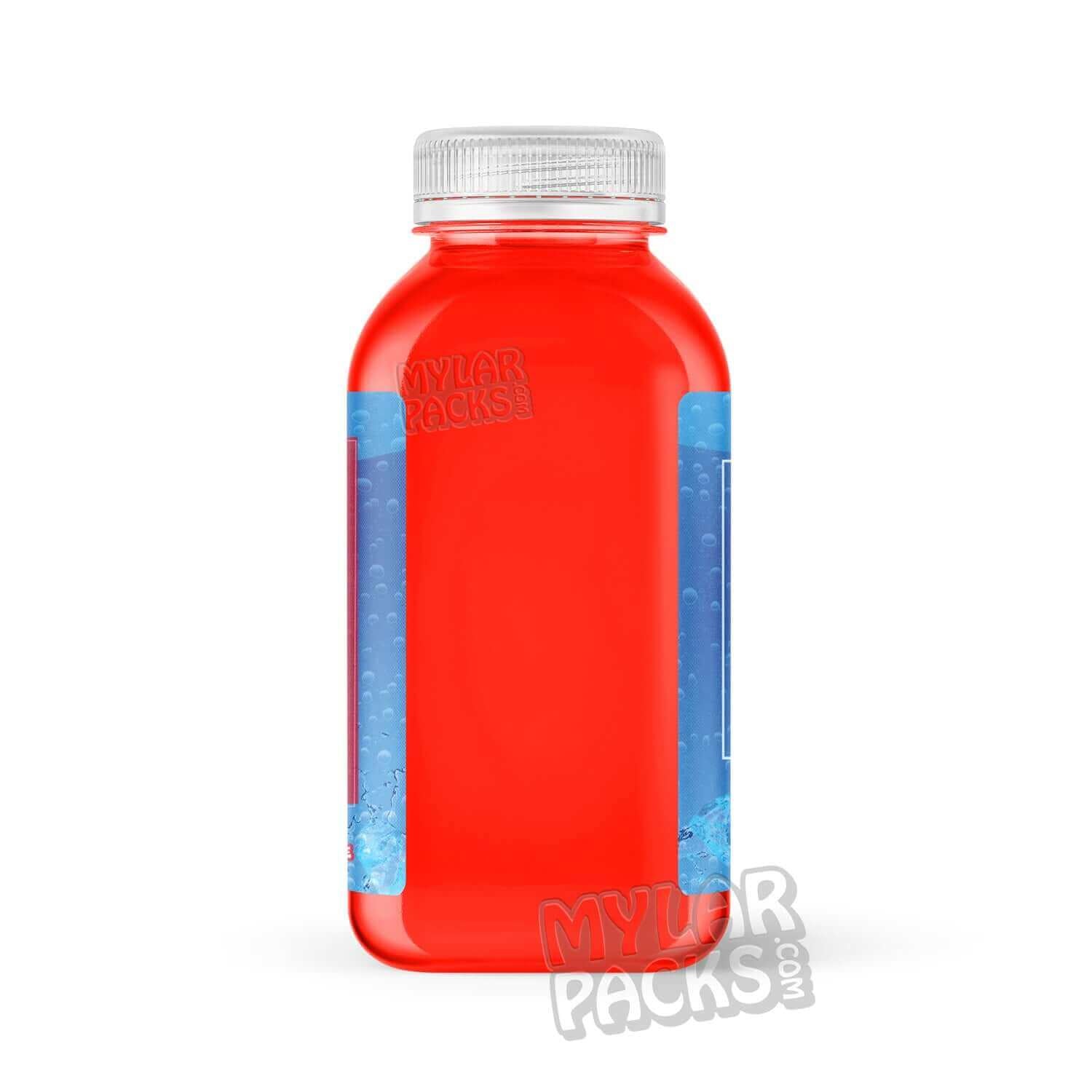 Etiqueta adhesiva envolvente para bebida infusionada 420 Kush Kool-Aid Tropical Punch de 500 mg (15,24 cm x 7,94 cm)