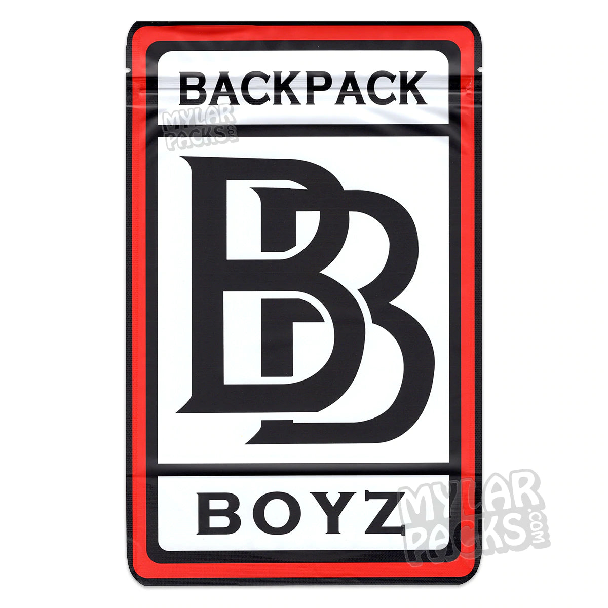 Bolsa de Mylar vacía estándar de Backpack Boyz de 28 g/1 onza para flores y hierbas secas