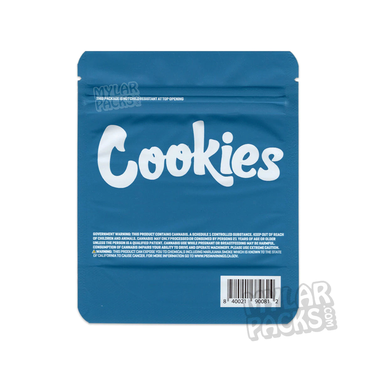 Galletas Collins Ave 3.5 g, bolsa de Mylar vacía a prueba de olores, embalaje para flores y hierbas secas