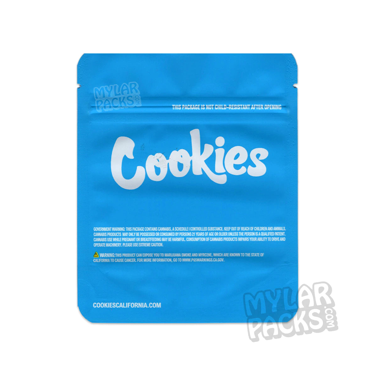 Galletas de granadina 3,5 g, bolsa de mylar vacía a prueba de olores, embalaje para flores y hierbas secas