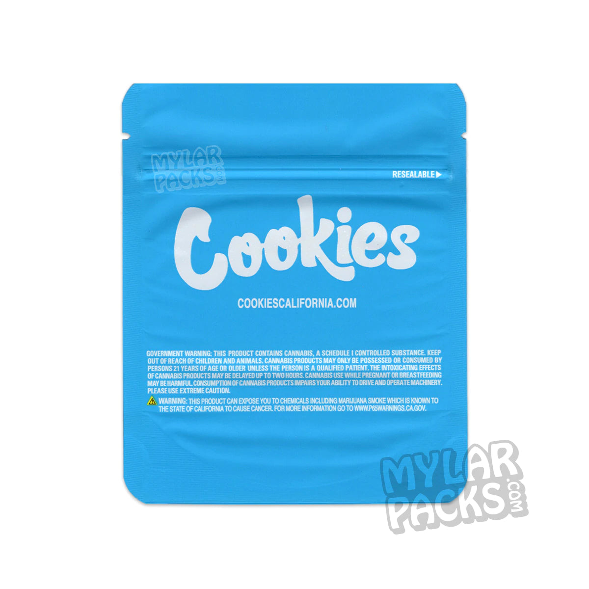 Galletas Sticky Buns 3.5g Bolsa de Mylar vacía a prueba de olores Envase de flores y hierbas secas