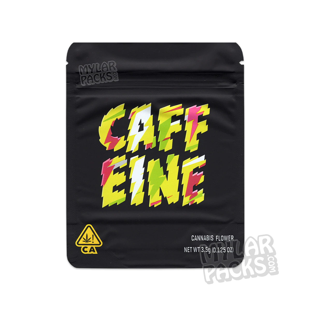 Cafeína de Lemonnade, 3,5 g, bolsa de Mylar vacía a prueba de olores, embalaje para flores y hierbas secas.