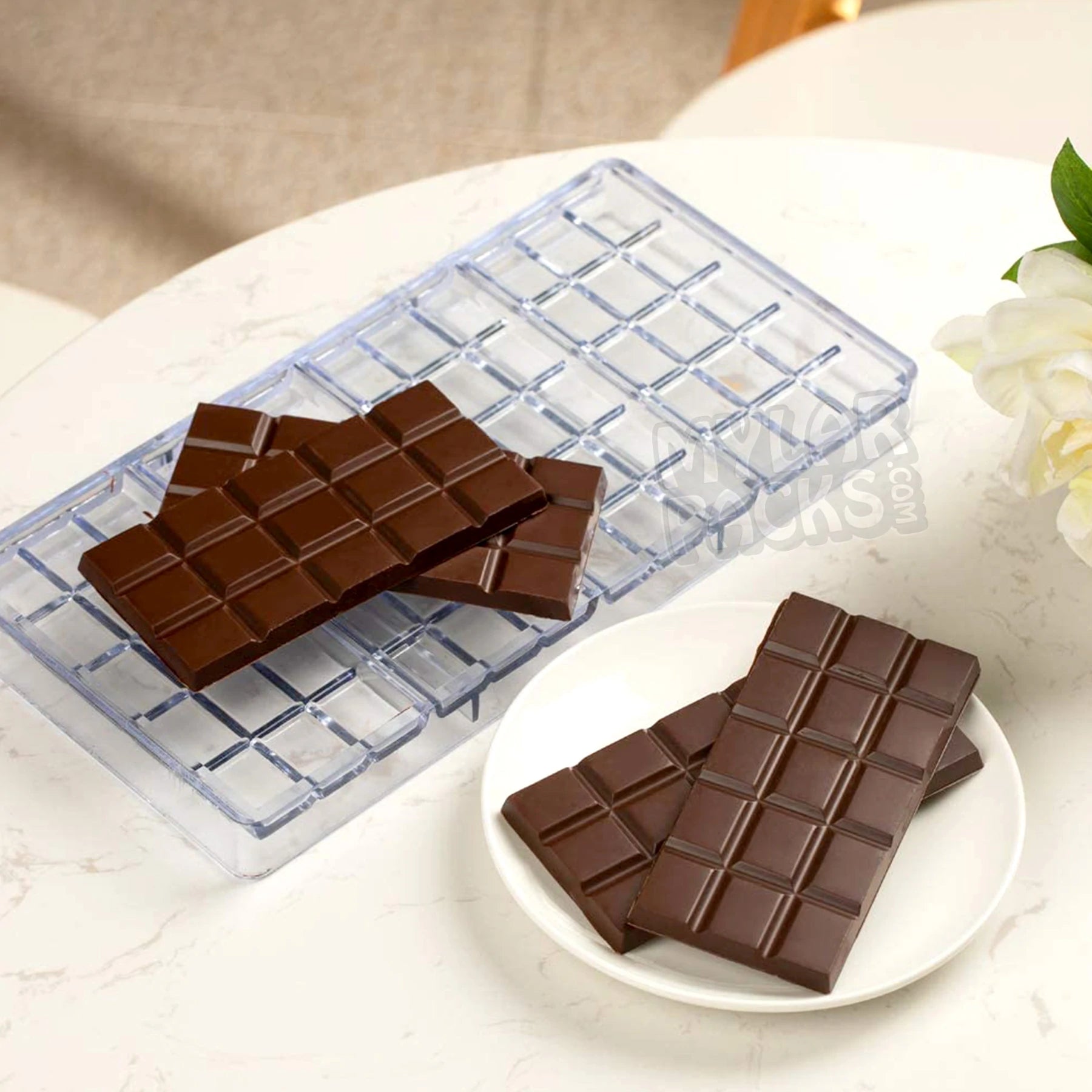 Molde para barra de chocolate para Multiverse, Polkadot, Space Bar y otros moldes de producción