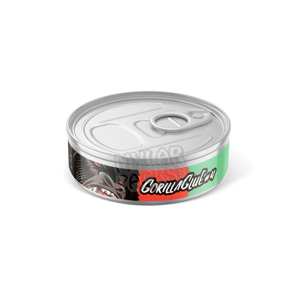 Empaque de latas autoadhesivas Gorilla Glue n.° 4 Presstin (solo pegatinas)