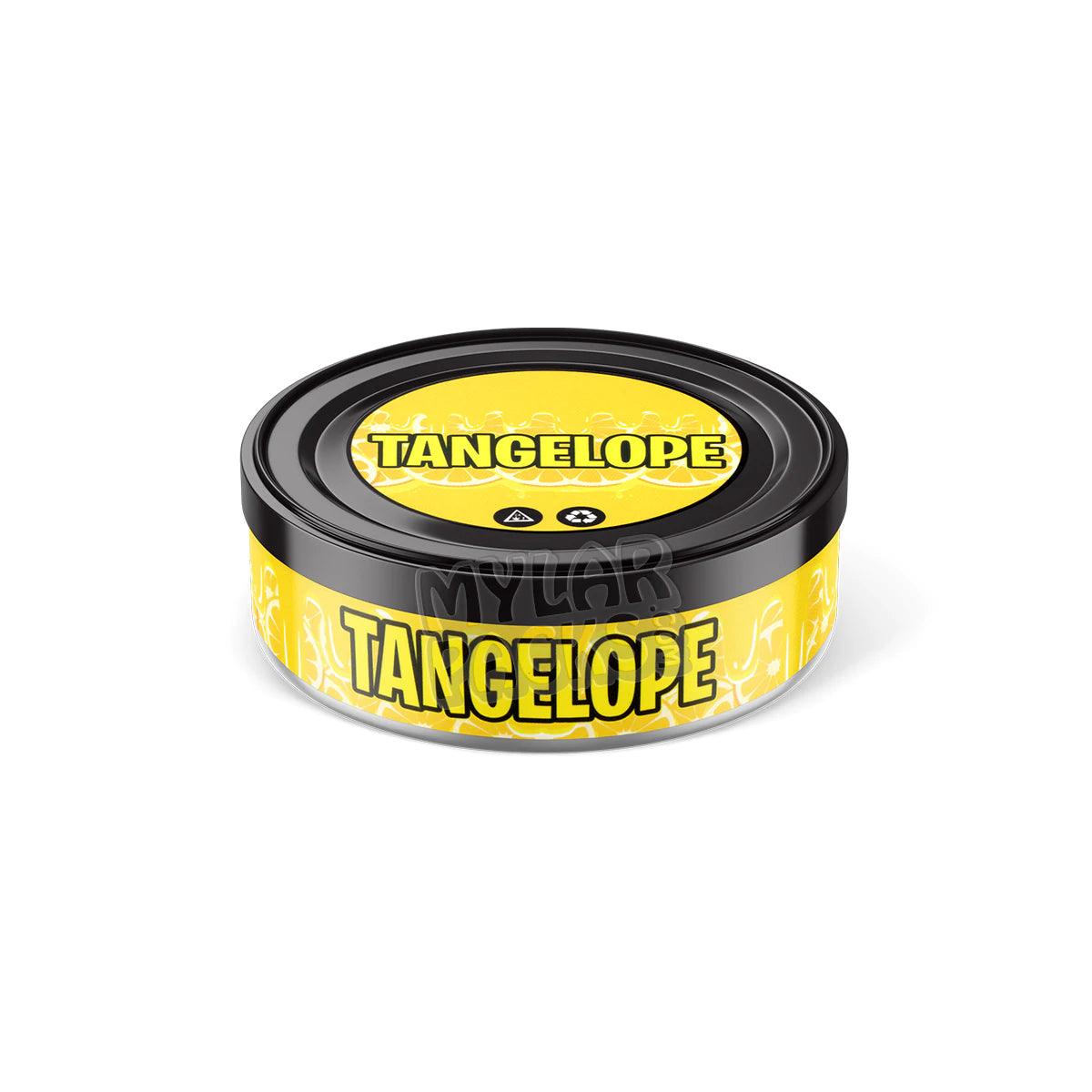 Envases de latas autosellables Tangelope Presstin (solo pegatinas)