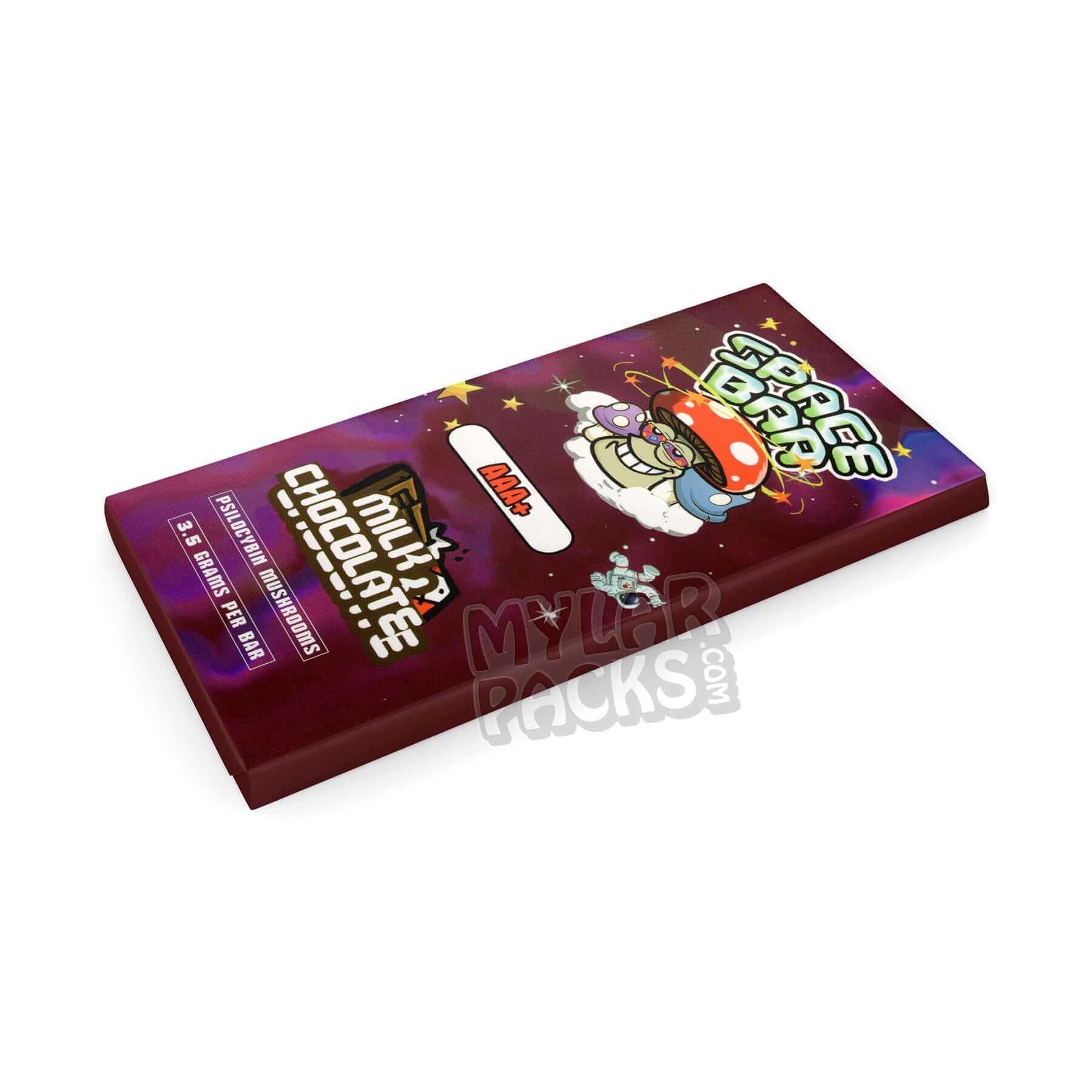 Space Bar AAA+ Milk Chocolate Magic Mushrooms Bar Empty Shrooms Psilocybin Packaging